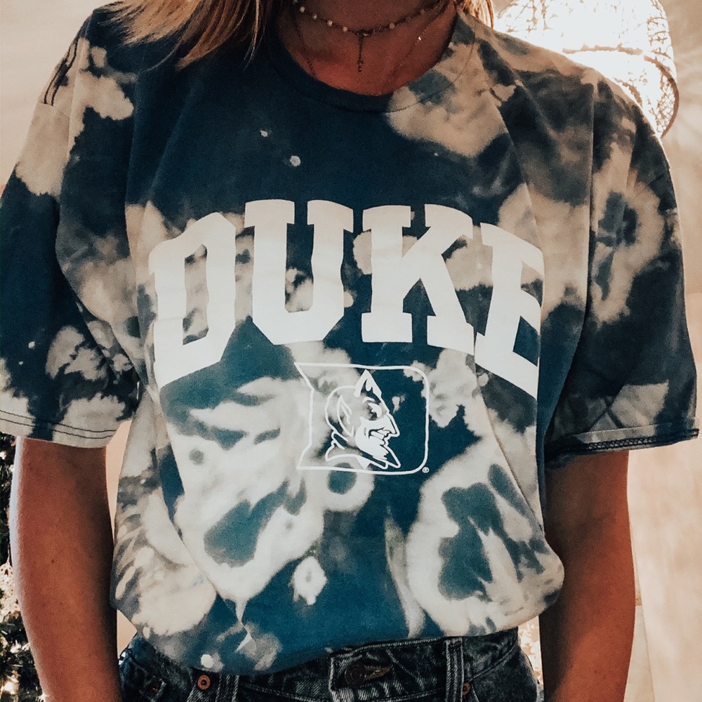 Duke Vintage Bleached One Of A Kind Tee - Picture 1 of 4